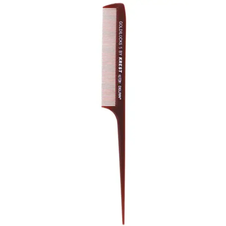 KREST Tail Comb | Tail Comb - Precise Styling Tool - GOLDI-5C