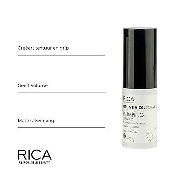 RICA Opuntia Oil For Men | Plumping Powder - Plumping Powder (7.5g/2.65oz)