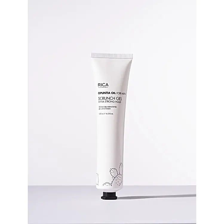 RICA Opuntia Oil For Men | Scrunch Gel Extra Strong Hold - Extra Strong Hold Styling Gel (125ml/4.2fl. oz)