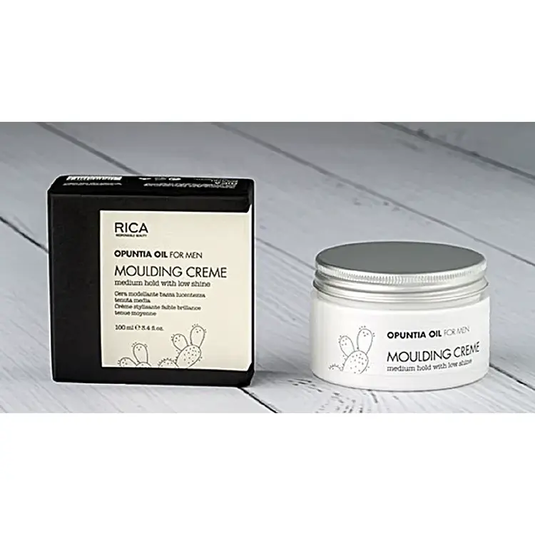 RICA Opuntia Oil For Men | Moulding Creme - Texture and Control (100ml/3.4fl. oz)