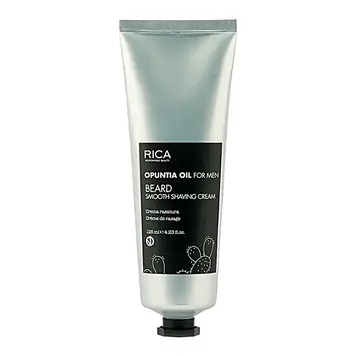 RICA Opuntia Oil For Men | Beard Smooth Shaving Cream (125ml/4.23fl. oz)