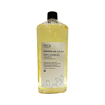 RICA Opuntia Oil For Men | Repowering Shampoo (1000ml/33.8oz)