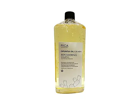 RICA Opuntia Oil For Men | Repowering Shampoo (1000ml/33.8oz)