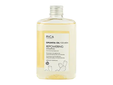 RICA Opuntia Oil For Men | Repowering Shampoo (250ml/8.45oz)