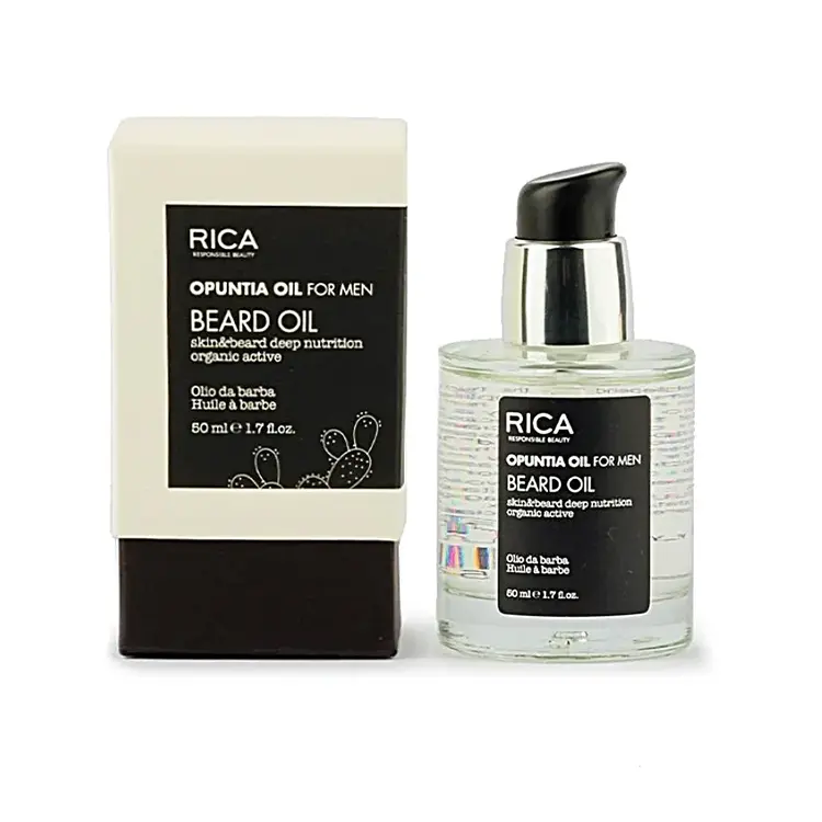 RICA Opuntia Oil For Men | Beard Oil - Nourishing Beard Oil (50ml/1.7fl. oz)