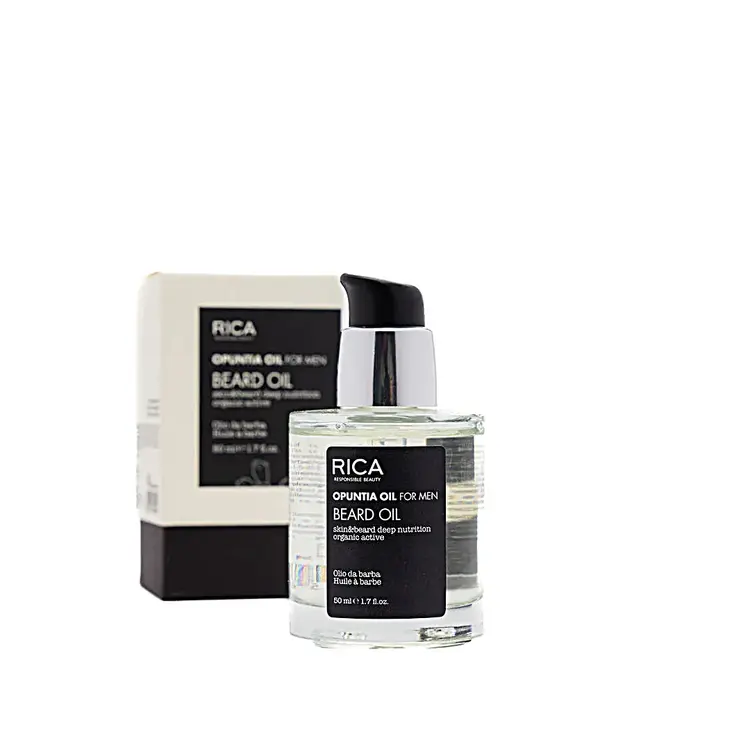 RICA Opuntia Oil For Men | Beard Oil - Nourishing Beard Oil (50ml/1.7fl. oz)