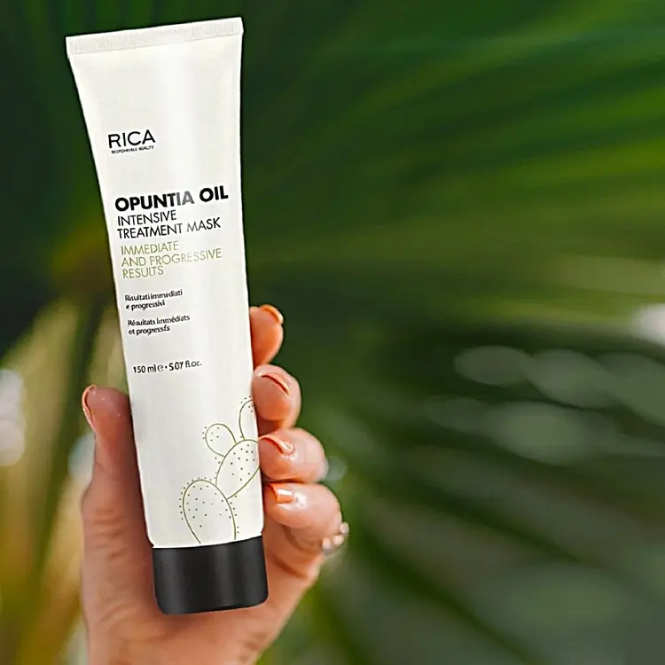 RICA Naturica | Opuntia Oil Intensive Treatment Mask - Intensive Treatment Mask with Opuntia Oil (1000ml/33.8oz)