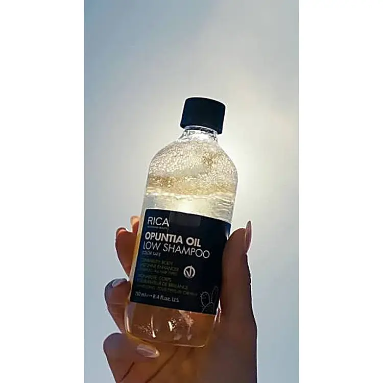 RICA Naturica | Opuntia Oil Low Shampoo - Shampooing Doux à l'Huile d'Opuntia (250ml/8.4oz)