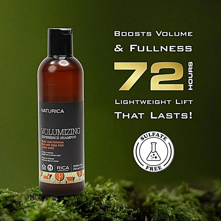 RICA Naturica | Volumizing Experience Shampoo - Corps et Volume (1000ml/33.8oz)