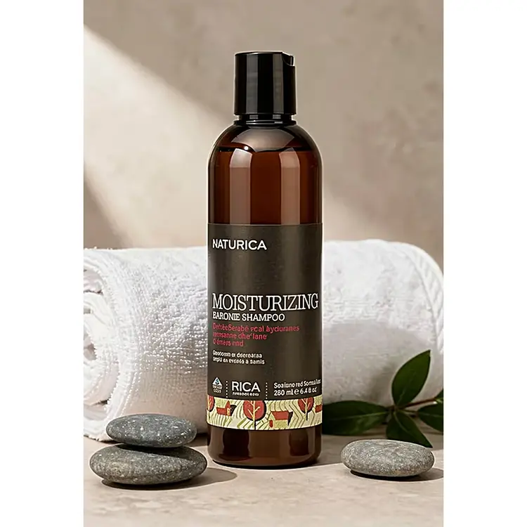 RICA Naturica | Moisturizing Defense Shampoo - Nourishing and Hydrating (250ml/8.45oz)