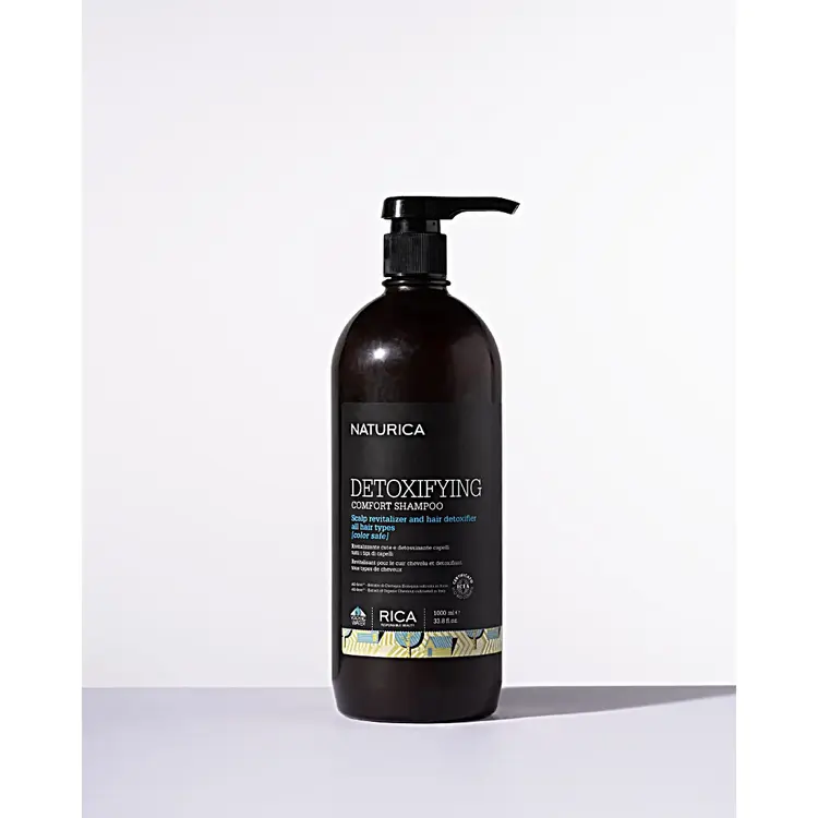 RICA Naturica | Detoxifying Comfort Shampoo - Revitalisant Cuir Chevelu (1000ml/33.8oz)