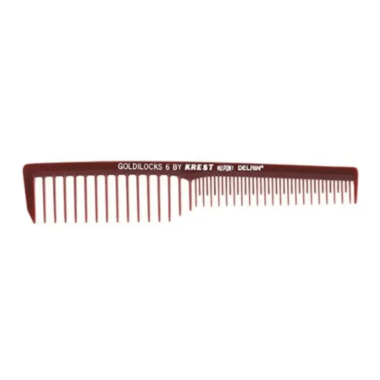 KREST Peigne | Peigne de Finition avec Dents Espacées - Finition Précise - GOLDI-6C