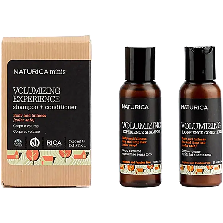 RICA Naturica | Minis Volumizing Experience Duo - Volume and Tone (2x50ml/1.7oz)