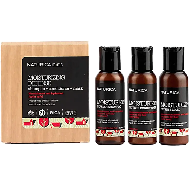 RICA Naturica | Minis Moisturizing Defense Trio - Hydration and Nourishment (3x50ml/1.7fl. oz)