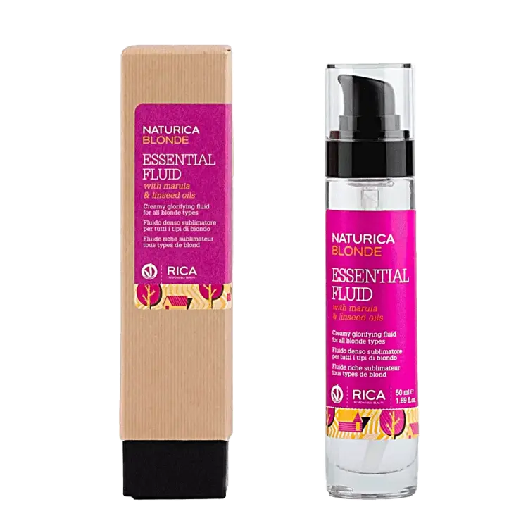 RICA Naturica Blonde | Essential Fluid - Thermo-Protective Illuminating Fluid (50ml/1.69oz)