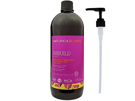 RICA Naturica Blonde | Rebuild Shampooing (1000ml/33.8oz)