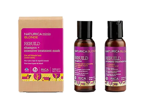 RICA Naturica Blonde | Duo Minis Rebuild (2x50ml/1.7fl. oz)