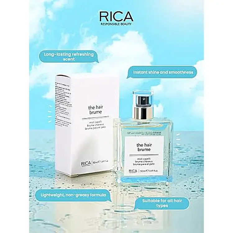 RICA Naturica | The Hair Brume - Brume Parfumée Pour Cheveux (50ml/1.69oz)
