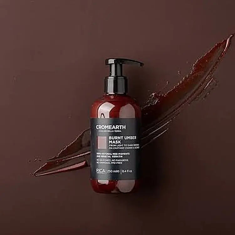 RICA Cromearth | Burnt Umber Mask - Brown Hair Mask (250ml/8.4fl. oz)