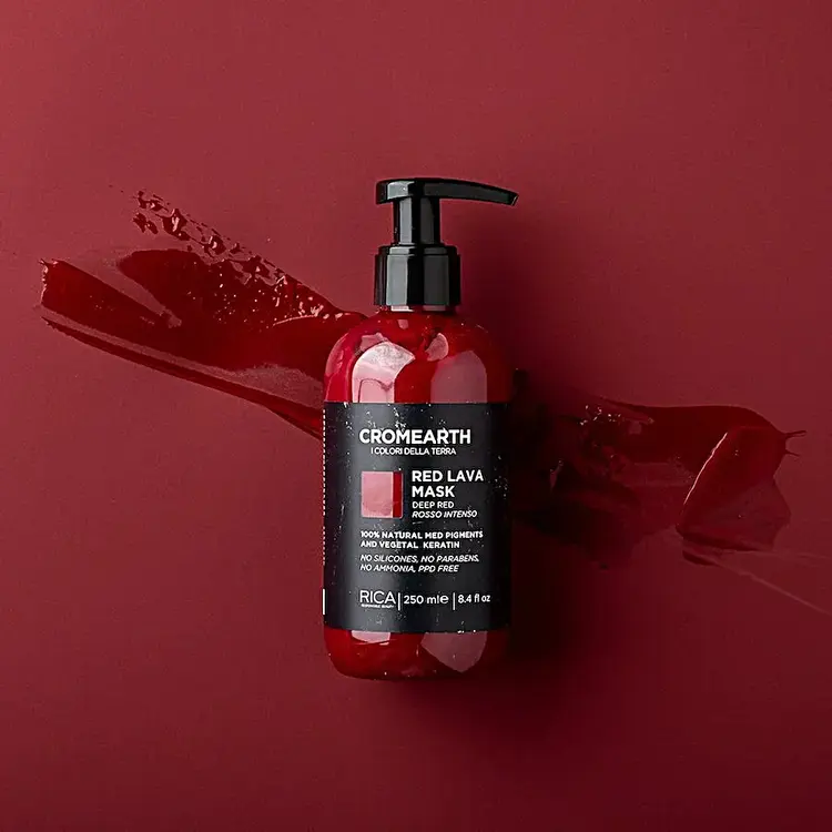 RICA Cromearth | Red Lava Mask - Intense Red Mask (250ml/8.4fl. oz)