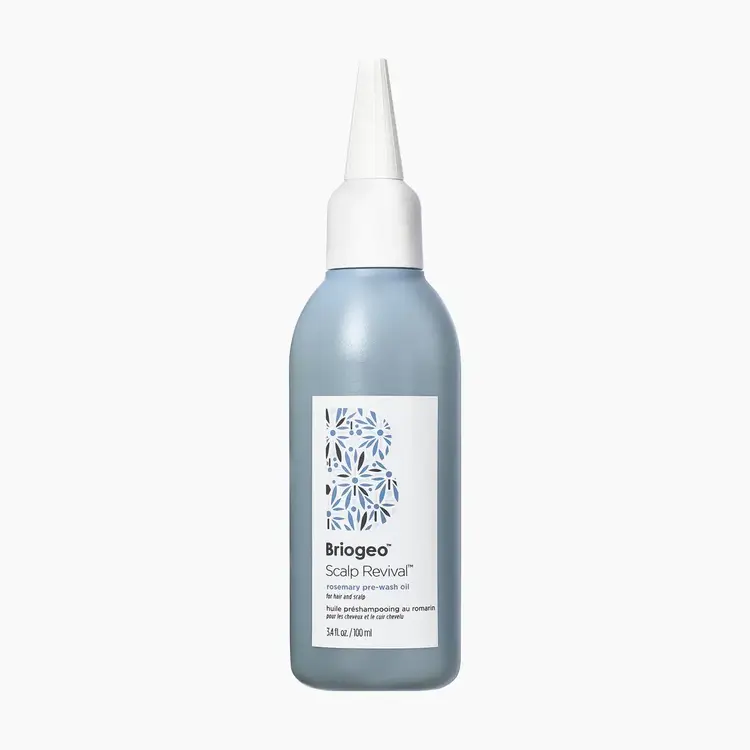 BRIOGEO Scalp Revival | Huile Préshampooing au Romarin - Soin Hydratant et Apaisant