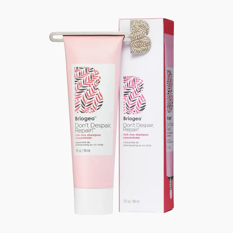 BRIOGEO Don't Despair, Repair ! | Concentré de Shampooing au Riz Riche - Traitement Concentré (90ml/3fl. oz)