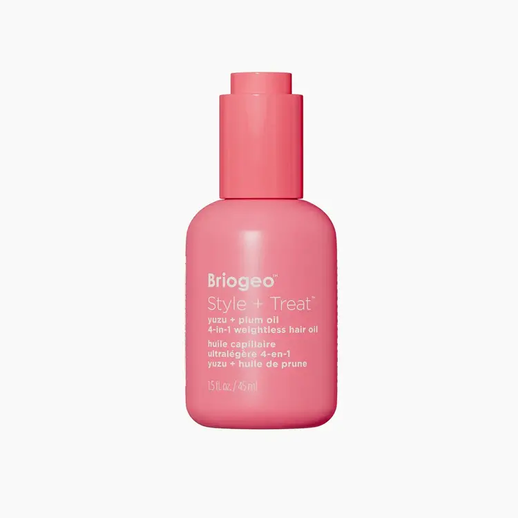 BRIOGEO Style + Treat | Huile Capillaire Ultralégère 4-en-1 - Protection et Brillance (45ml/1.5oz)