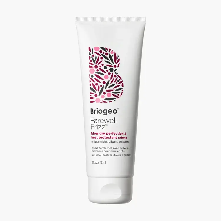 BRIOGEO Farewell Frizz | Blow-Dry Perfection & Heat Protectant Crème - Smooth & Protect (118ml/4oz)