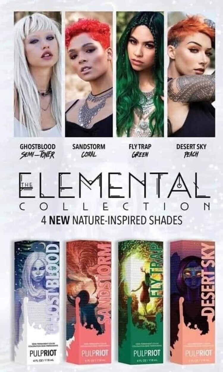 Coloration Semi-Permanente | Collection Elemental (118ml/4 oz)