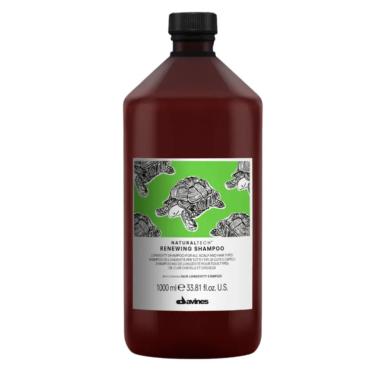 DAVINES DAVINES - NATURAL TECH | Shampooing Régénérant / Renewing Shampoo (1000ml/33.8oz)