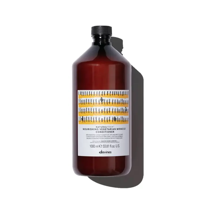 DAVINES DAVINES - NATURAL TECH | Revitalisant Nourrissant Miracle Végétarien / Nourishing Vegetarian Miracle Conditioner (1000ml/33.8oz)