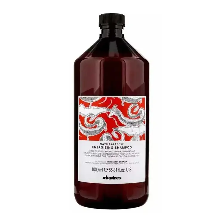 DAVINES DAVINES - NATURAL TECH | Shampooing Énergisant / Energizing Shampoo (1000ml/33.8oz)