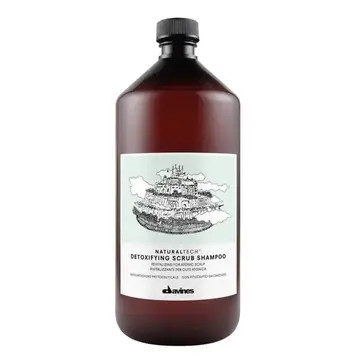 DAVINES Natural Tech | Shampooing Exfoliant Détoxifiant (1000ml/33.8oz)