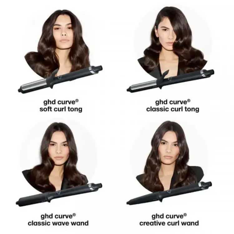 GHD Good Hair Day Curve Tong | Fer À Friser Avec Pince — Boucles Classiques & Fini Brillant