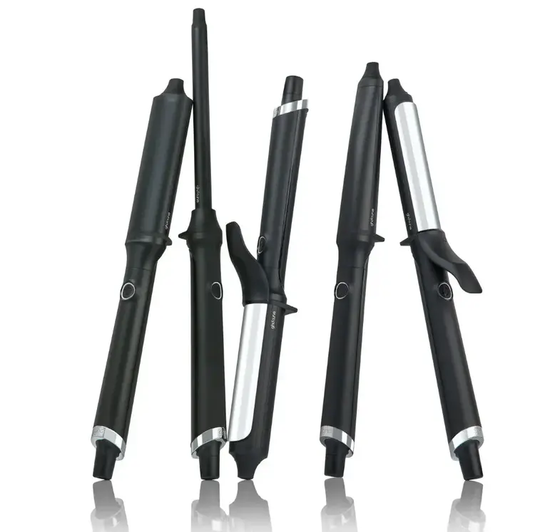 GHD Good Hair Day Curve Tong | Clip Curling Iron — Classic Curls & Smooth Finish