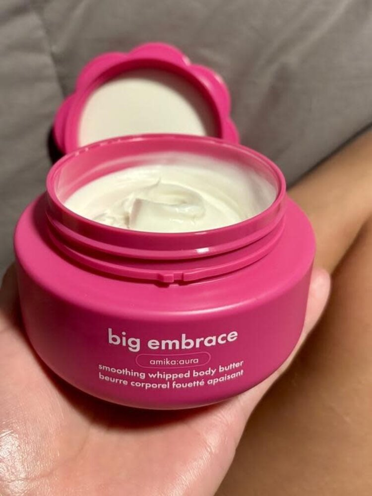 AMIKA: Aura | Big Embrace Smoothing Whipped Body Butter - Hydration and Softness (250ml/8.5oz)