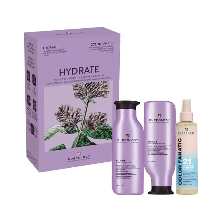 PUREOLOGY Hydrate | Coffrets des Fêtes 2026 - Routine Hydratante