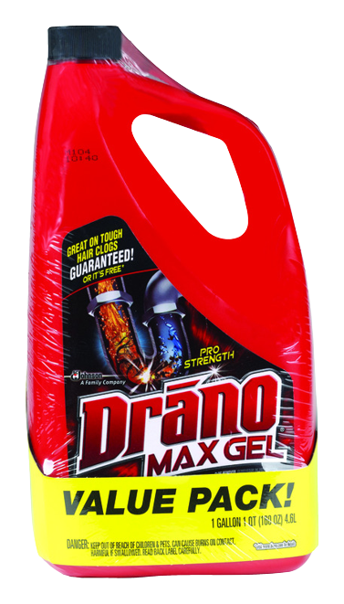 Drano Max Gel Pro Strength Drain Clog Remover Value Pack (160 oz.) - Clay  County Farm Supply