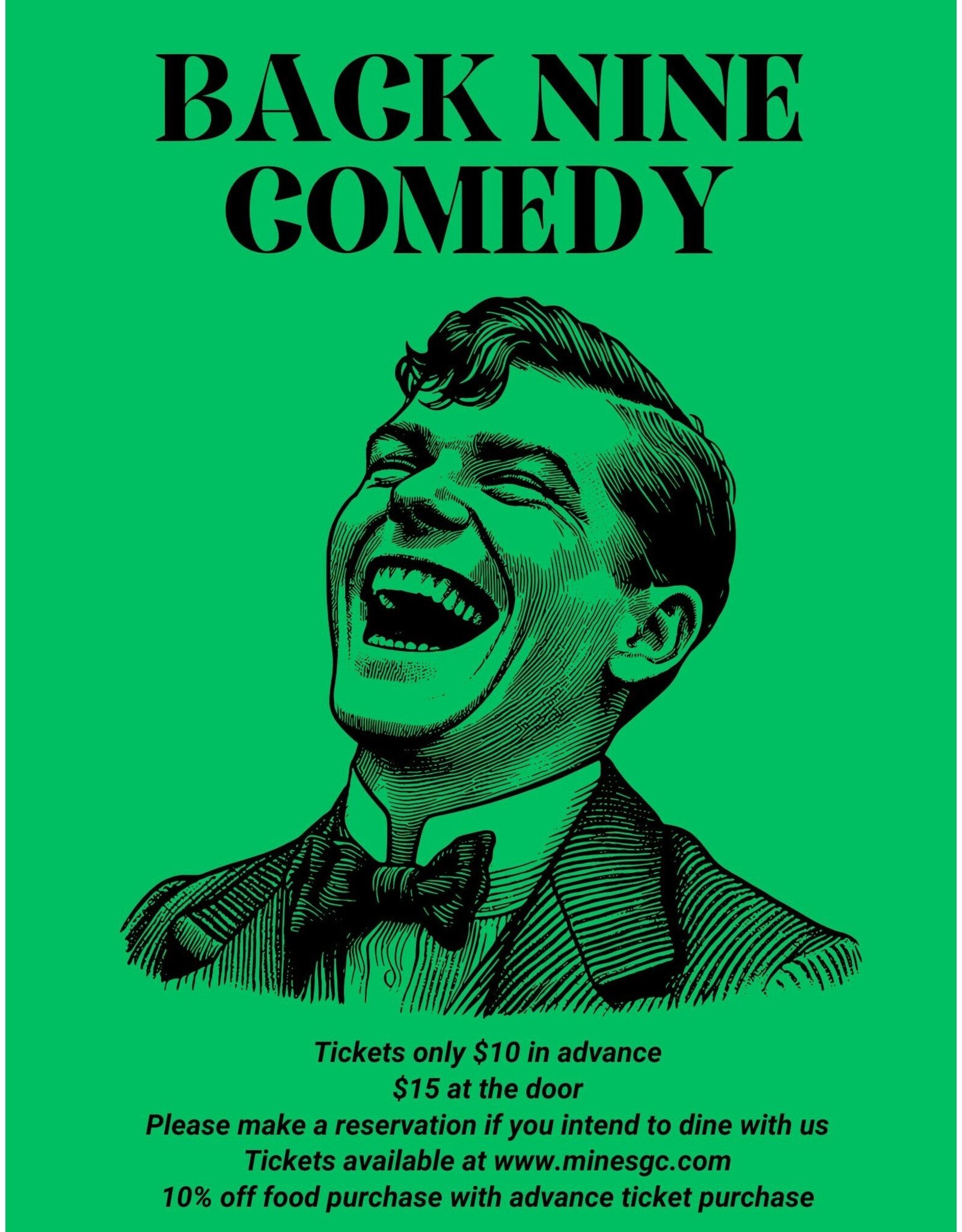 Back 9 Comedy @ Gypsum, 8p, 11/21/25