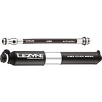 LEZYNE Lezyne ABS Pressure Drive Mini Frame Pump, Small, Black/Polished Silver