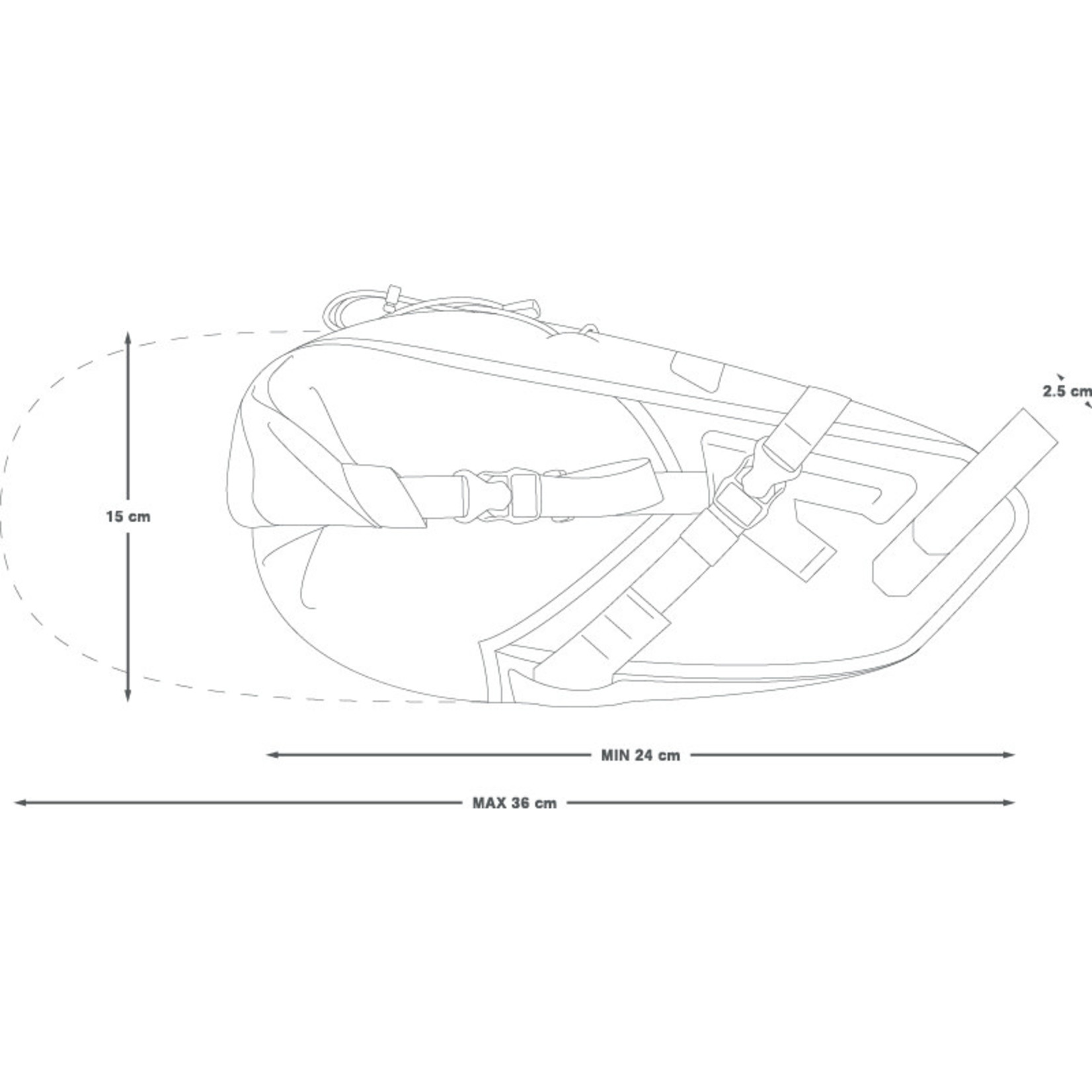 APIDURA Apidura Backcountry Saddle Pack