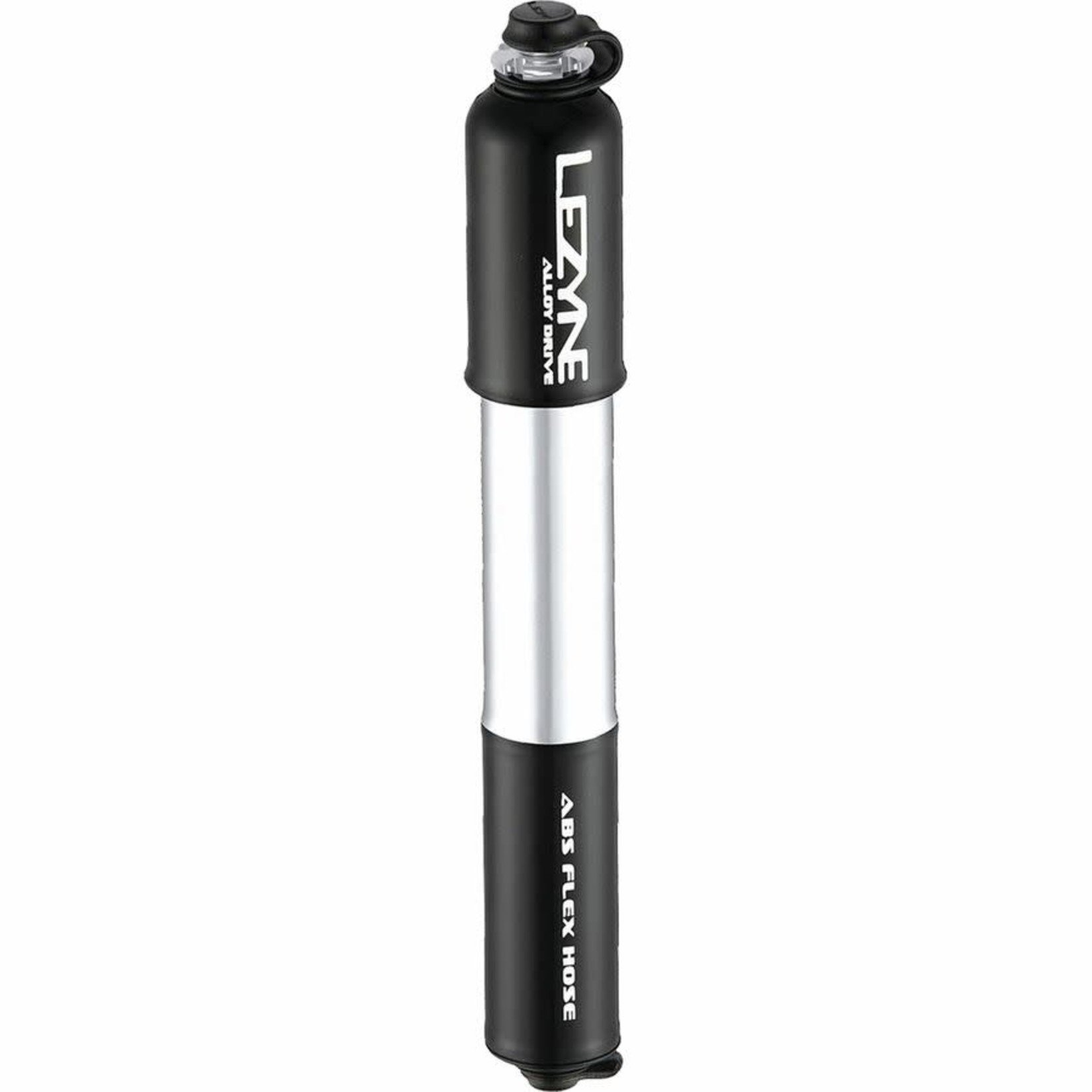 LEZYNE Lezyne ABS Alloy Drive Frame Pump, Small:  Black/Polished Silver