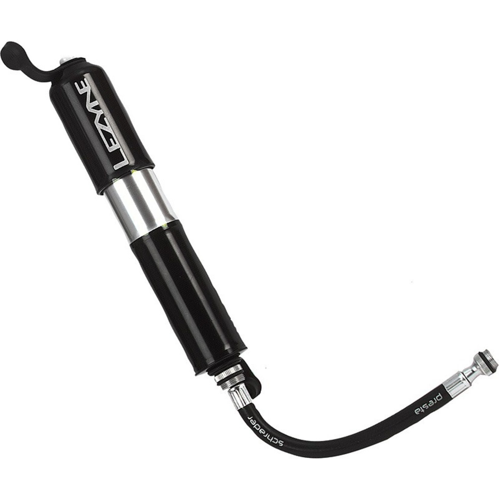 LEZYNE Lezyne ABS Alloy Drive Frame Pump, Small:  Black/Polished Silver