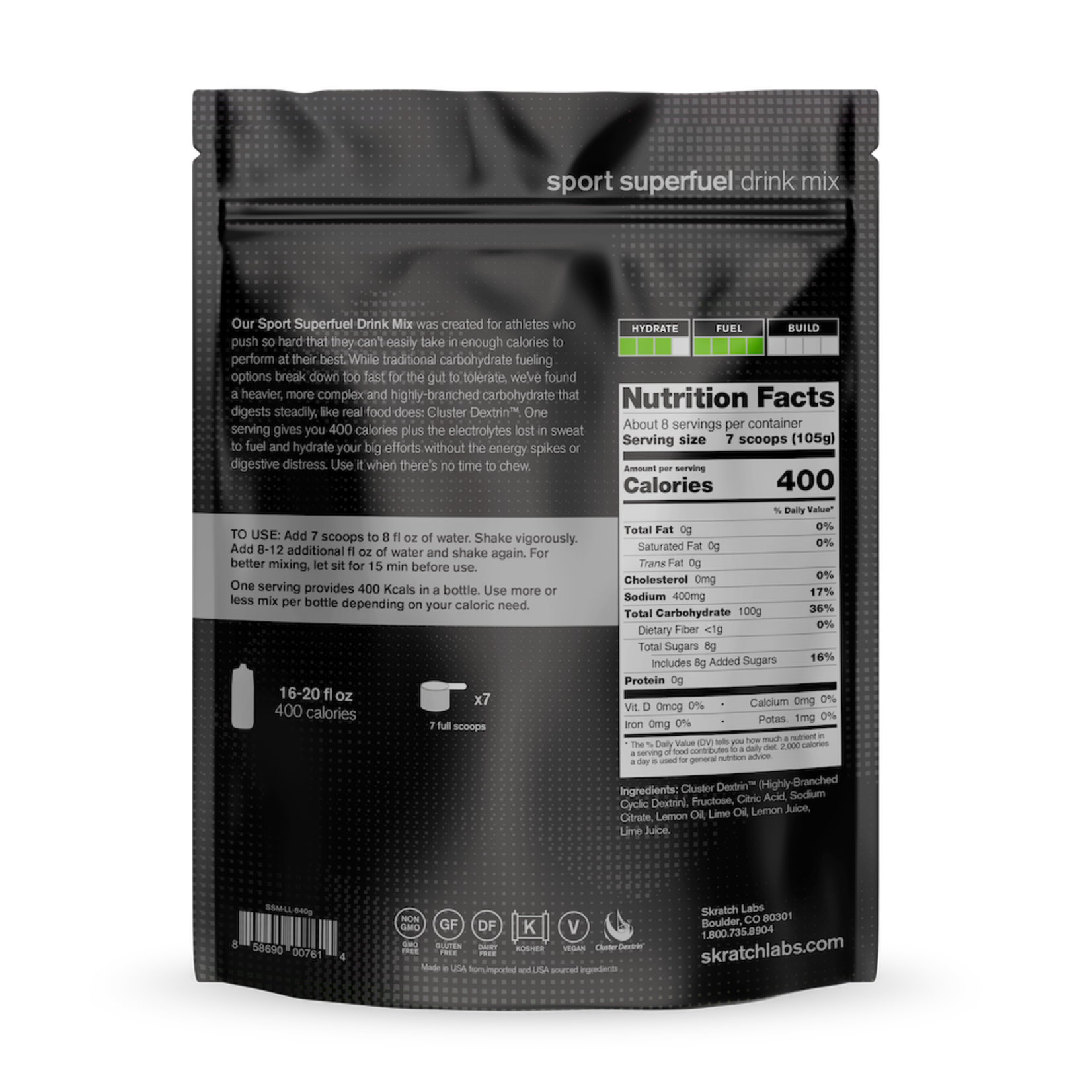Skratch Labs Skratch Sport Superfuel Drink Mix