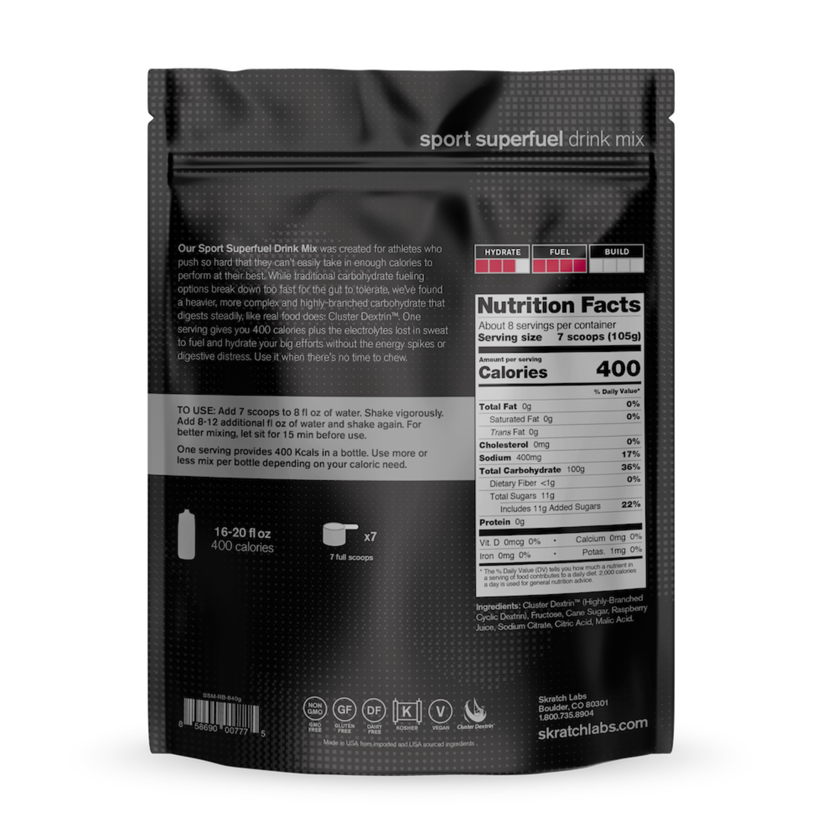 Skratch Labs Skratch Sport Superfuel Drink Mix