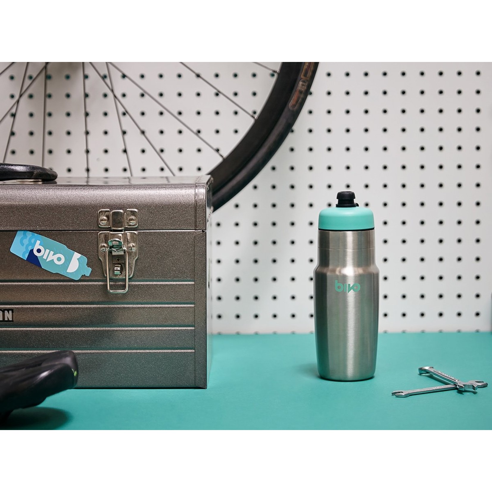 Bivo Bivo One Raw 21oz Stainless Steel Water Bottle