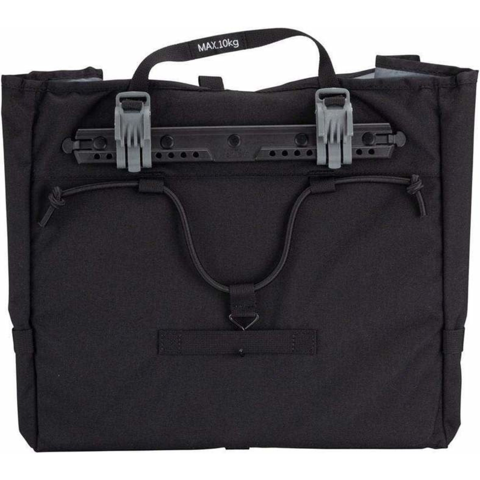 MSW MSW Blacktop Grocery Pannier Bag, Black