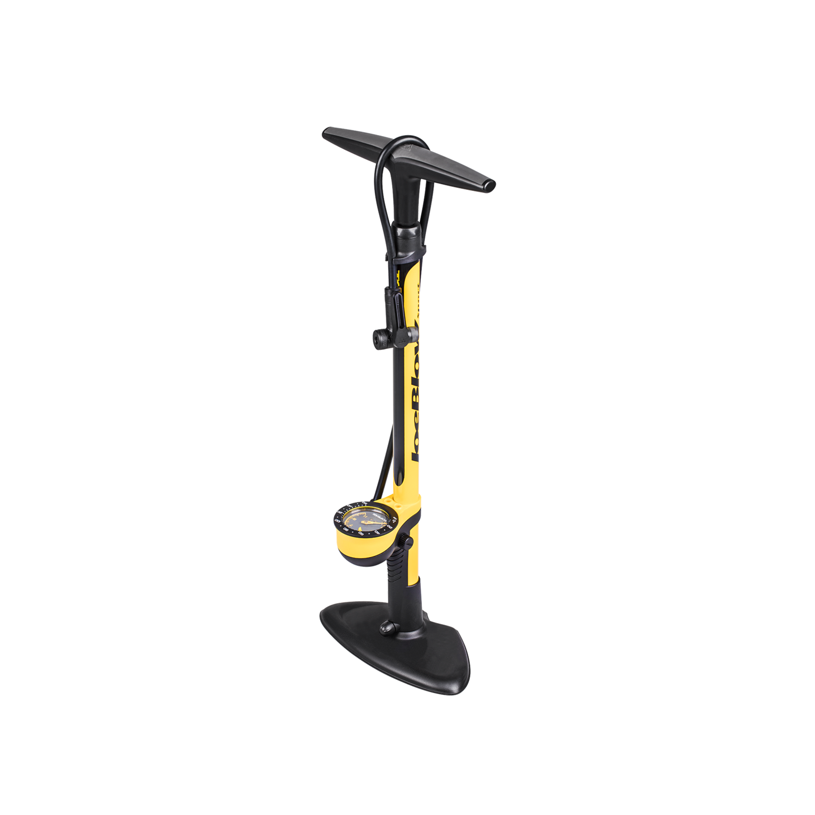 Topeak Topeak, Joe Blow Sport III, Floor Pump, TwinHead DX, 160psi, Graduated, Yellow