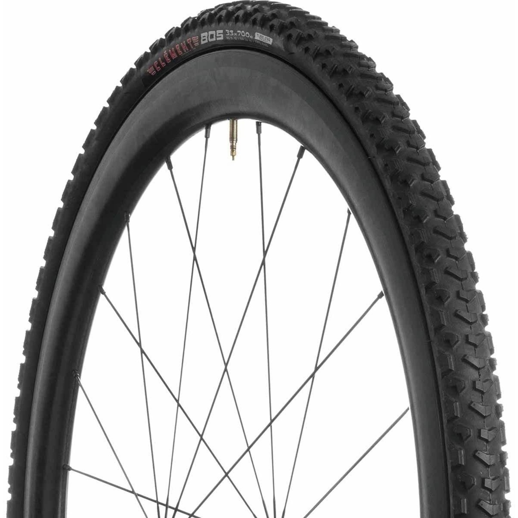 Donnelly Sports Donnelly Sports BOS Tire - 700 x 33, Tubeless, Folding, Black