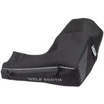 Wolf Tooth Wolf Tooth Singletrack Pogies - Black with Gray Logo, Pair
